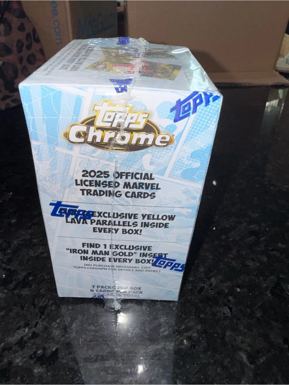 Topps Marvel Chrome 2025 Trading Cards Box -